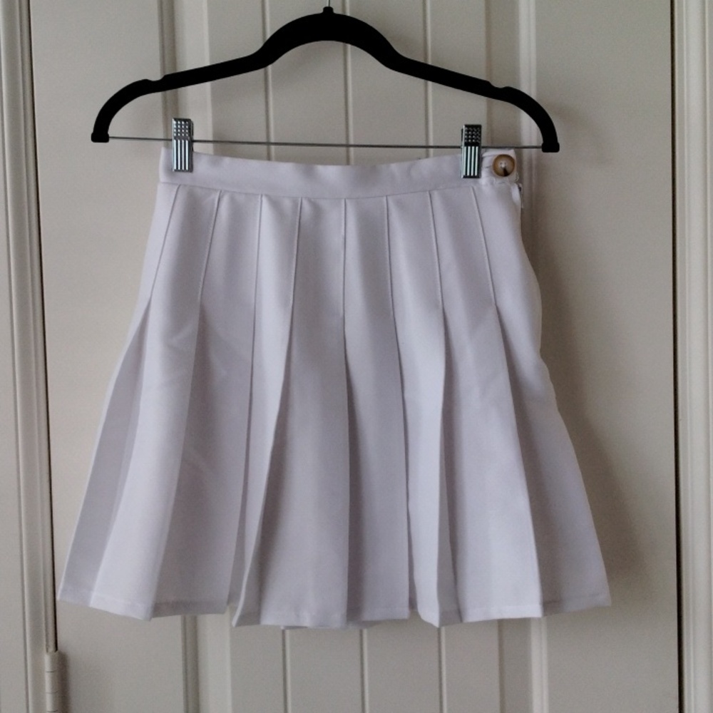 White Tennis Skirt